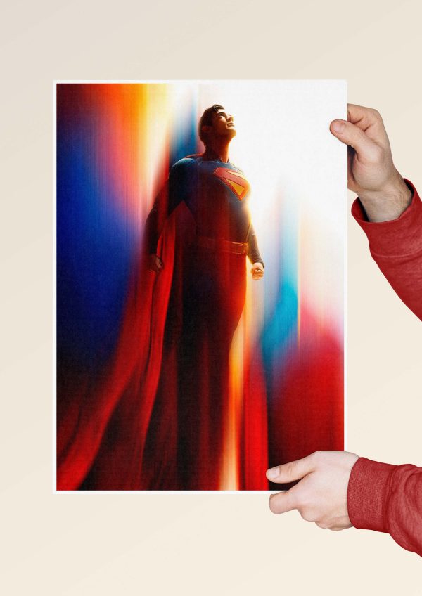 Heroic Superman illustration for DC fans